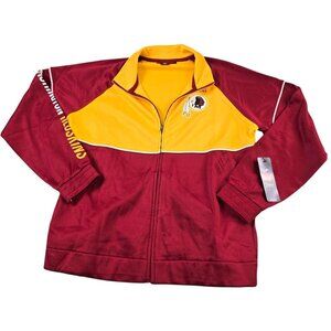 New Old Stock NFL Washington Redskin Women's Zip up Jacket Size XL